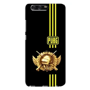 Чехол (TPU) с картинкой "Лого Пабг" на Хуавей П10 Плюс (Лого PUPG)