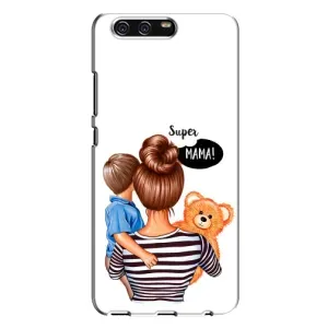 Чехлы для МАМЫ на Huawei P10 Plus, VKY (Мама и сын)