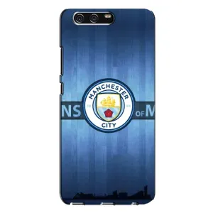 Силиконовые Чехлы принт Футбол на Huawei P10 Plus, VKY (ManCity)
