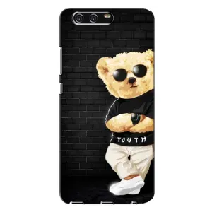 Чехлы Мишка Тедди для Хуавей П10 Плюс (Мишка в очках)