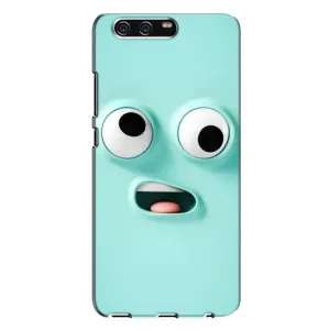 Силиконовые Чехлы (смешные стикеры) для Huawei P10 Plus, VKY (Забавное мятное лицо)