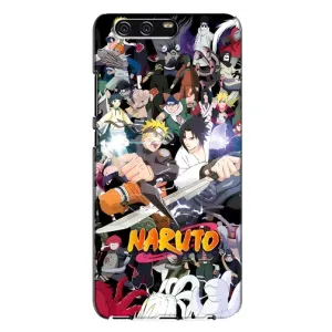 Купить Чехлы на телефон с принтом Anime для Huawei P10 Plus, VKY (Наруто постер)