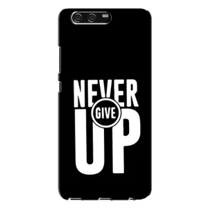 Силиконовый Чехол на Huawei P10 Plus, VKY с картинкой Nike (Never Give UP)