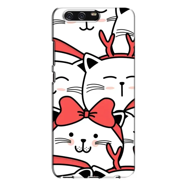 Чехол с рисунком «Новогодние котики» для Huawei P10 Plus (VKY) Чехол с рисунком «Новогодние котики» для Huawei P10 Plus (VKY)
