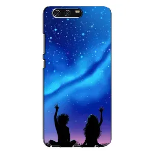 Силіконові Чохли Коханій людині для Huawei P10 Plus, VKY (Парочка)