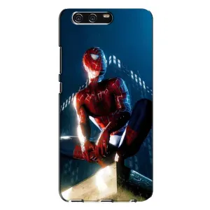 Чехол Супергерой Человека Паука на Huawei P10 Plus, VKY (Паук на доме)