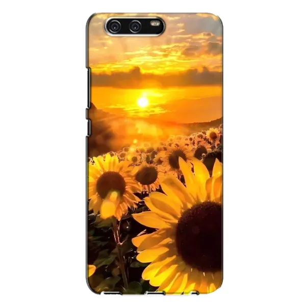 Чехол с рисунком «поле подсолнухов» для Huawei P10 Plus (VKY)