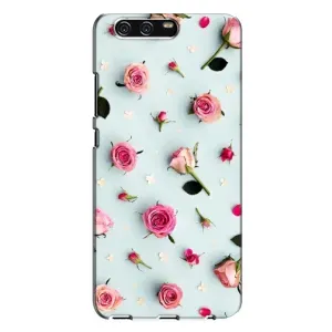 Чехлы с принтом Розочки для Huawei P10 Plus, VKY (Разные цветы)