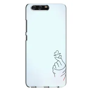 Чохол (Знак сердечка) для Huawei P10 Plus, VKY (Сердечко на блакитному)
