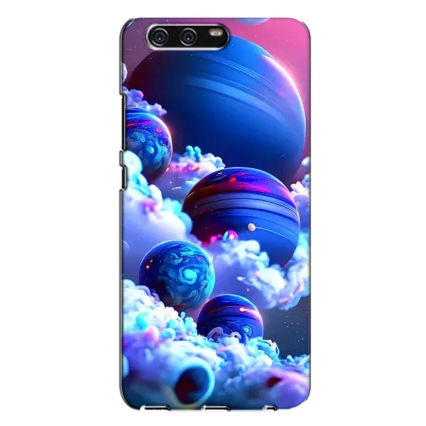 Чехол с рисунком «Синие планеты» для Huawei P10 Plus (VKY) Чехол с рисунком «Синие планеты» для Huawei P10 Plus (VKY)