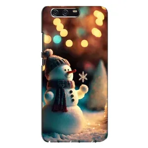Чехлы на Новый Год Huawei P10 Plus, VKY (Снеговик праздничный)