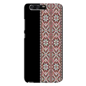 Силиконовый Чехол на Huawei P10 Plus, VKY с картинкой Вышиванки (Стильная вишиванка)