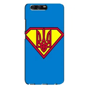 Чехол с картинкой (Патриотический ГЕРБ) на Huawei P10 Plus, VKY (Super - Герб)