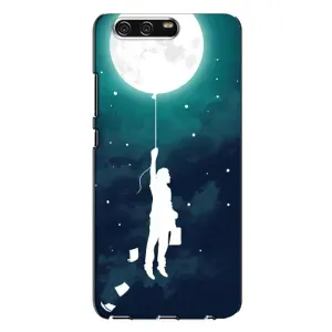 Чохол (ТПУ) з планетами на Huawei P10 Plus, VKY (To The moon)