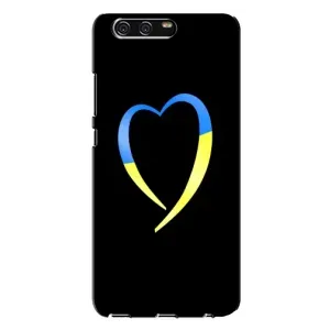 Силиконовый Чехол на Huawei P10 Plus, VKY (Я-Украина) (Украинское сердце)