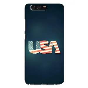 Чехол Флаг USA для Huawei P10 Plus, VKY (USA)
