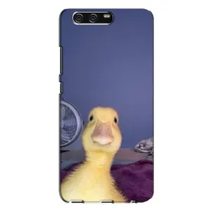 Бампер с принтом Мемы для Huawei P10 Plus, VKY (Утка)