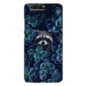 Силиконовый Чехол с Енотами на Huawei P10 Plus, VKY (В цветах)