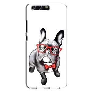 Бампер для Huawei P10 Plus, VKY с картинкой "Песики" (В очках)