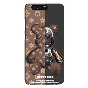 Силиконовый чехол для Huawei P10 Plus, VKY (Медмедь Луи Виттон)
