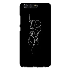 Силіконові Чохли Коханій людині для Huawei P10 Plus, VKY (Закохана пара)