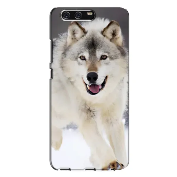 Чехол с рисунком «Волк на снегу» для Huawei P10 Plus (VKY)