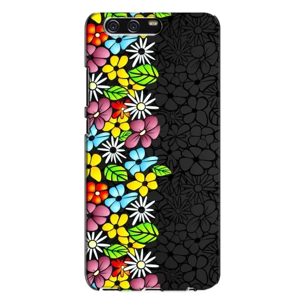 Чехол с рисунком «Яркие цветы» для Huawei P10 Plus (VKY)