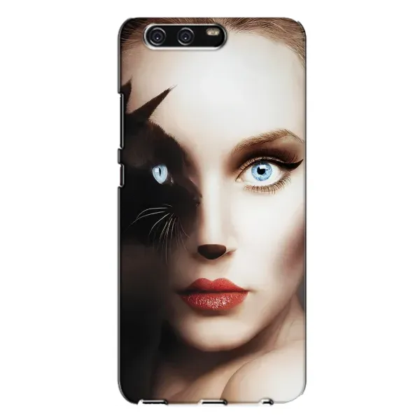 Чехол с рисунком «Женщина кошка» для Huawei P10 Plus (VKY) Чехол с рисунком «Женщина кошка» для Huawei P10 Plus (VKY)