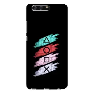 Чехол КИБЕРСПОРТ для Huawei P10 Plus, VKY (Значки Sony)