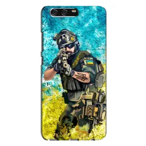 ЗСУ Чехлы (TPU) для Huawei P10 Plus, VKY (ЗСУ Воин)