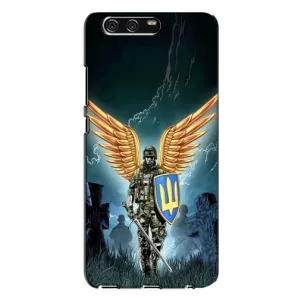Патриотический Чехол для Huawei P10 Plus, VKY (ЗСУ з крильями)