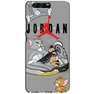 Силиконовый Чехол Nike Air Jordan на Хуавей П10 (Air Jordan)