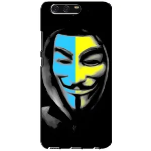 Чехол с Украинской символикой на Хуавей П10 (Анонимус патриот)