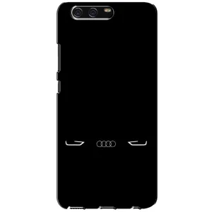 Силиконовый бампер с картинкой машины на Huawei P10, VTR (Силует Audi)