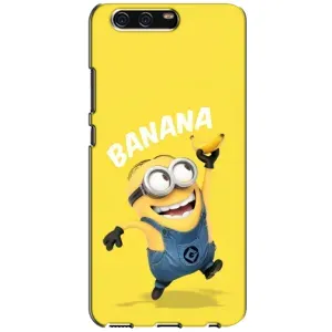 Мультяшный принт на Чехол для Хуавей П10 (Banana)