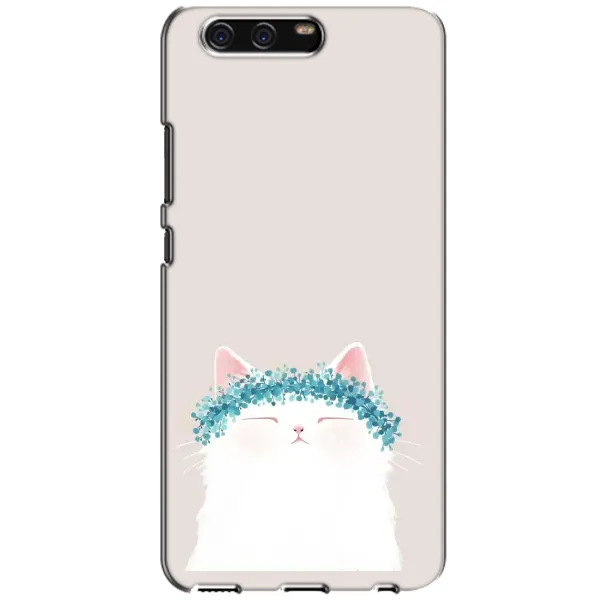 Чехол с рисунком «Белый котик» для Huawei P10 (VTR) Чехол с рисунком «Белый котик» для Huawei P10 (VTR)