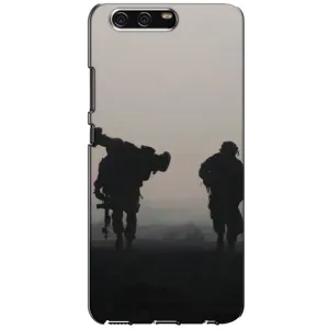Чехлы на военную тематику для Huawei P10, VTR (Бой солдат)