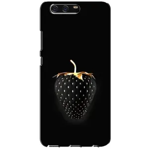 Чехол с изображением вкусной еды для Huawei P10, VTR (Чёрная клубника)