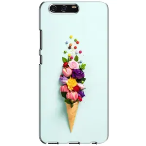 Чехлы с тематикой "ЦВЕТЫ" на Huawei P10, VTR (Цветок-мороженное)