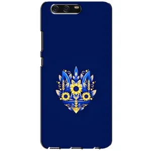 Чехол Укр Символика для Huawei P10, VTR (Цветущий Герб)