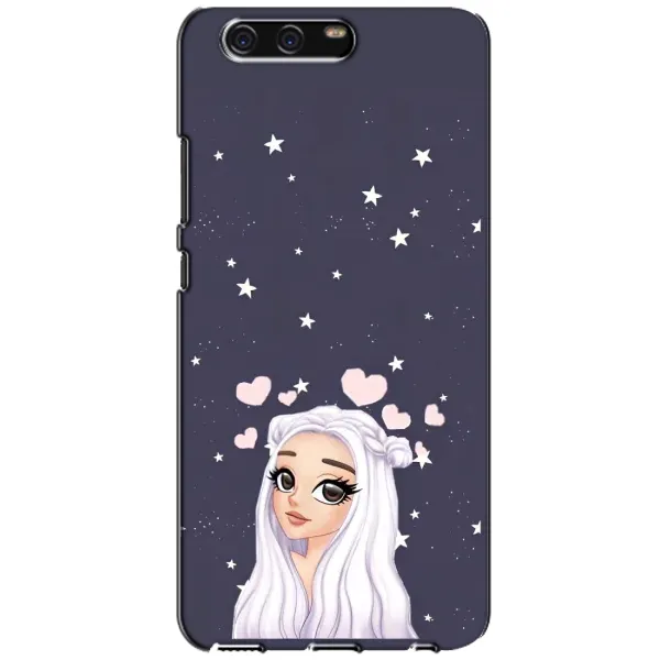 Чехол с рисунком «Девушка и сердечки» для Huawei P10 (VTR) Чехол с рисунком «Девушка и сердечки» для Huawei P10 (VTR)