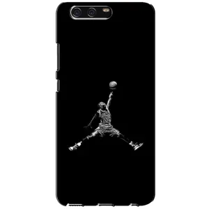 Силиконовый Чехол Nike Air Jordan на Хуавей П10 (Джордан)