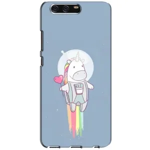 Чехол Unicorn на Huawei P10, VTR (Единорог космонавт)