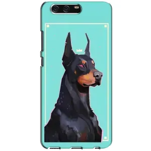 Чехол ДОБЕРМАН для Huawei P10, VTR (Король доберман)