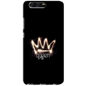 Чехол (Корона на чёрном фоне) для Хуавей П10 (Корона)