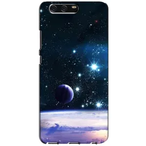 Чехол (ТПУ) с планетами на Huawei P10, VTR (Космический вид)