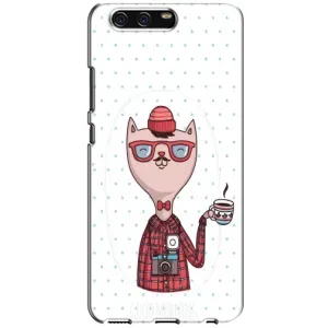 Чехол на тематику: Коты для Huawei P10 (VTR) (Кот аристократ)