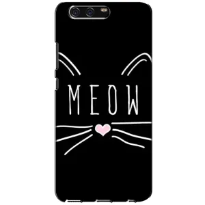 Бампер с изображением Котиков для Хуавей П10 (КОТИК MEOW)