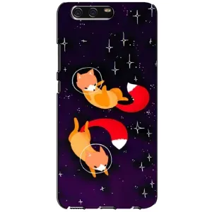 Чехол с Лисичкой для Huawei P10, VTR (Лисы)