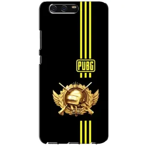 Чехол (TPU) с картинкой "Лого Пабг" на Хуавей П10 (Лого PUPG)